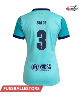 Günstige Barcelona Alejandro Balde #3 3rd trikot Damen 2026-27 Kurzarm